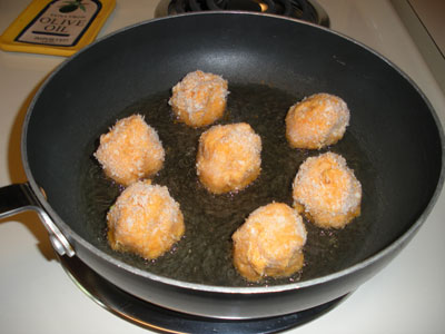 Croquettes in the Pan