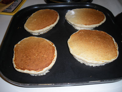 Oatmeal pancakes