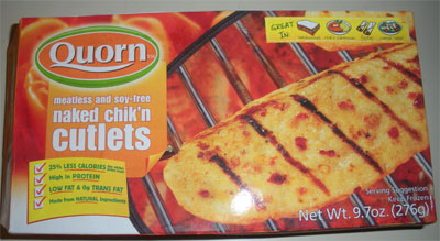 Quorn mock chicken cutlets